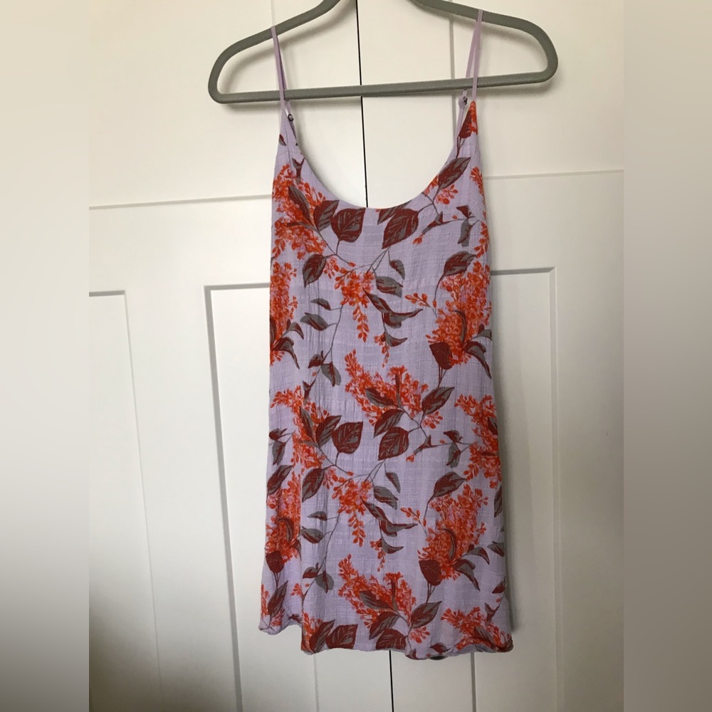 Urban Outfitters Kimchi Blue Sleeveless Floral Mini Dress size L